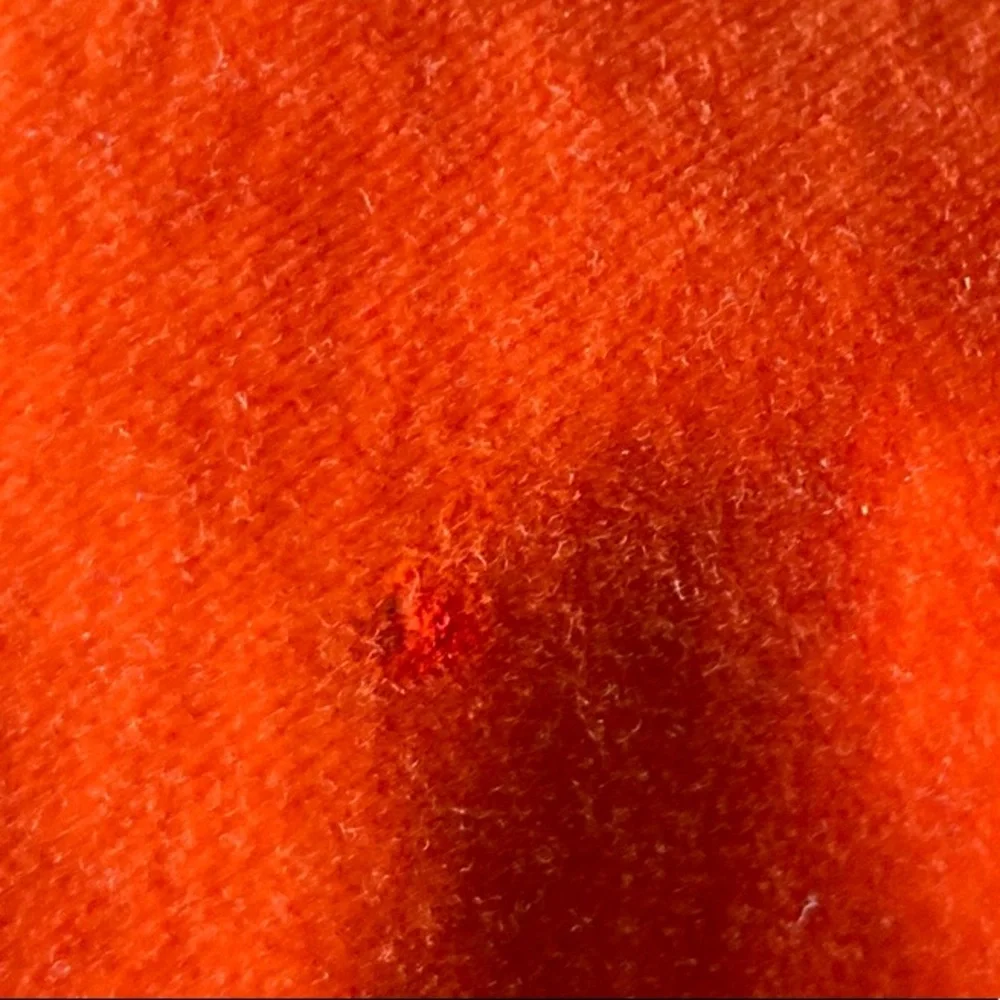 BODEN ORANGE VELVET 3 BUTTON BLAZER SZ 12 - Picture 10 of 11